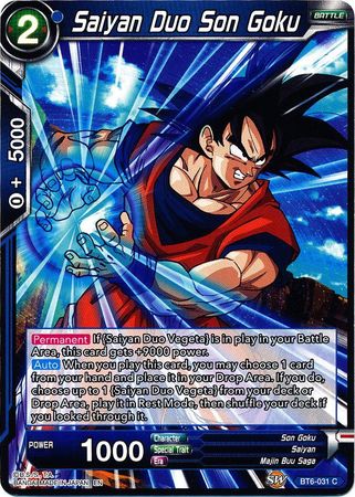Saiyan Duo Son Goku (BT6-031) [Destroyer Kings] | Odin's Place