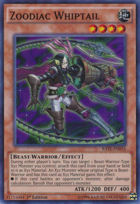 Zoodiac Whiptail [RATE-EN016] Super Rare | Odin's Place