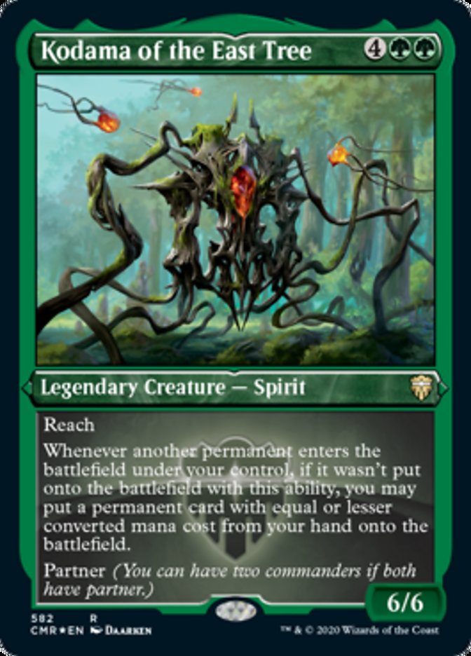 Kodama of the East Tree (Etched) [Commander Legends] | Odin's Place