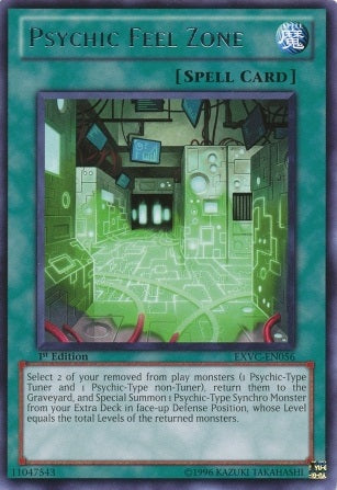 Psychic Feel Zone [EXVC-EN056] Rare | Odin's Place