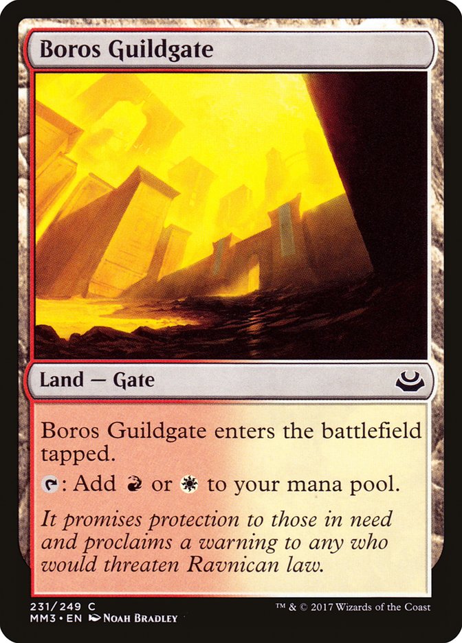 Boros Guildgate (231) [Modern Masters 2017] | Odin's Place