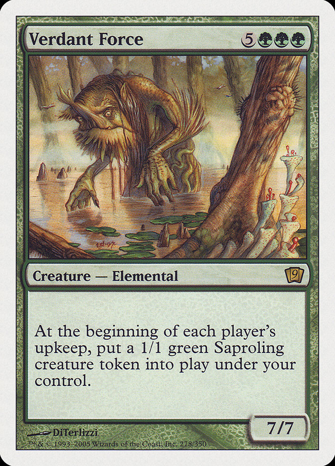 Verdant Force (278) [Ninth Edition] | Odin's Place