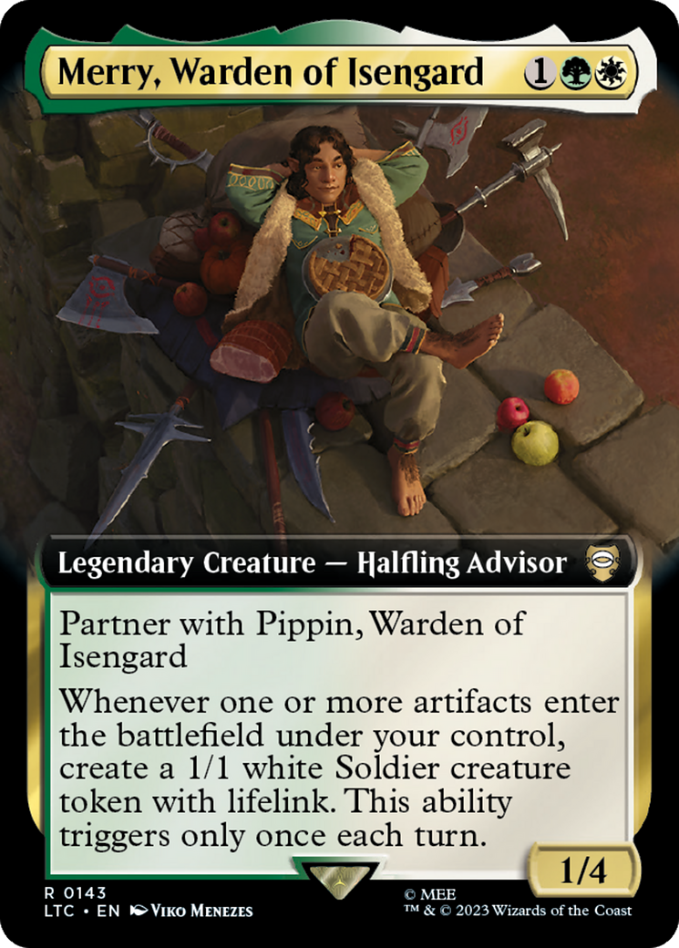 Merry, Warden of Isengard (Extended Art) [The Lord of the Rings: Tales of Middle-Earth Commander] | Odin's Place
