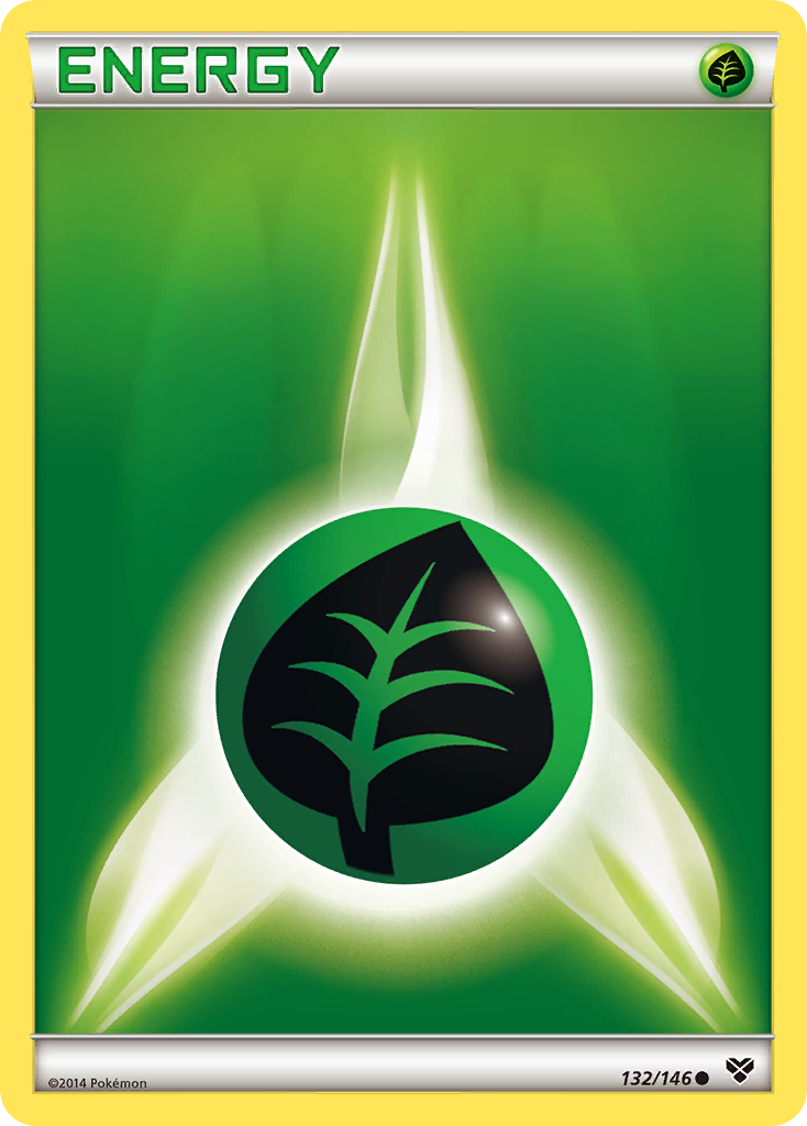 Grass Energy (132/146) [XY: Base Set] | Odin's Place