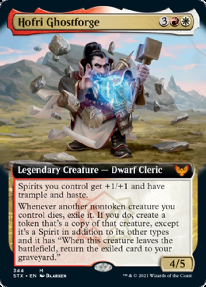 Hofri Ghostforge (Extended Art) [Strixhaven: School of Mages] | Odin's Place