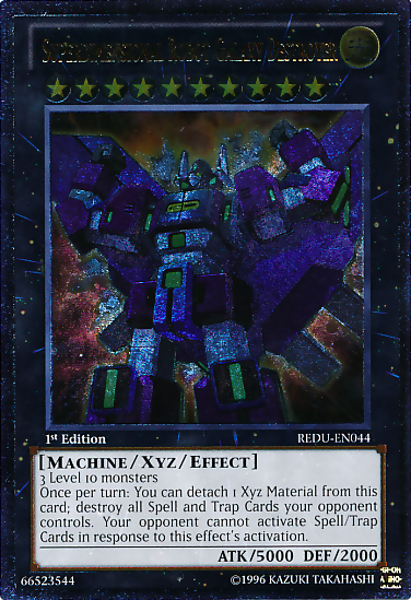 Superdimensional Robot Galaxy Destroyer [REDU-EN044] Ultimate Rare | Odin's Place