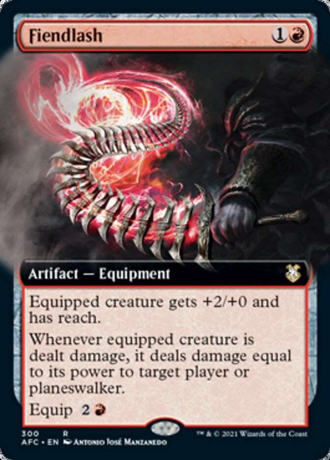 Fiendlash (Extended Art) [Dungeons & Dragons: Adventures in the Forgotten Realms Commander] | Odin's Place