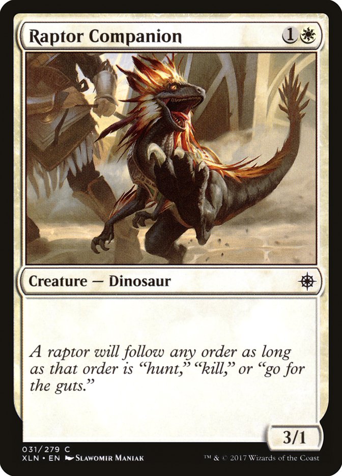 Raptor Companion (31) [Ixalan] | Odin's Place
