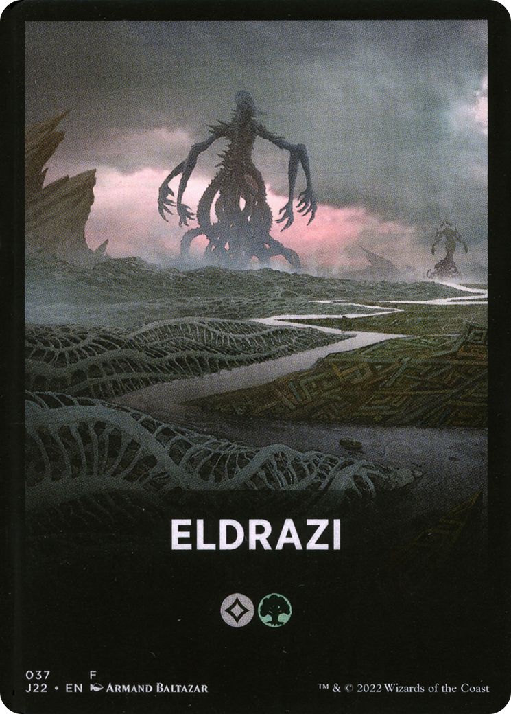 Eldrazi Theme Card [Jumpstart 2022 Front Cards] | Odin's Place