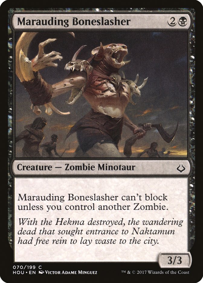 Marauding Boneslasher (70) [Hour of Devastation] | Odin's Place