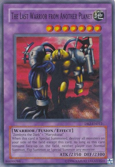 The Last Warrior from Another Planet [DB2-EN012] Super Rare | Odin's Place