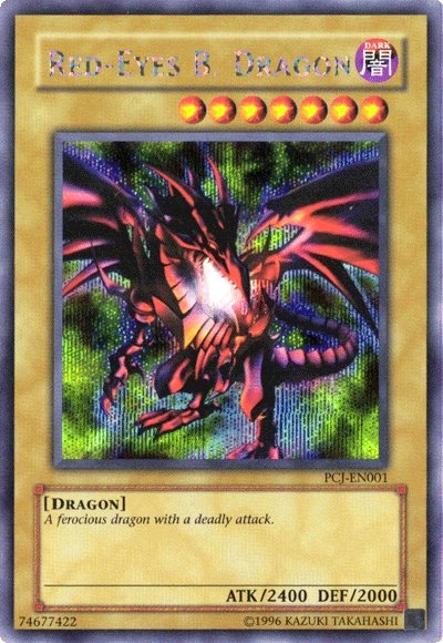 Red-Eyes B. Dragon [PCJ-EN001] Prismatic Secret Rare | Odin's Place