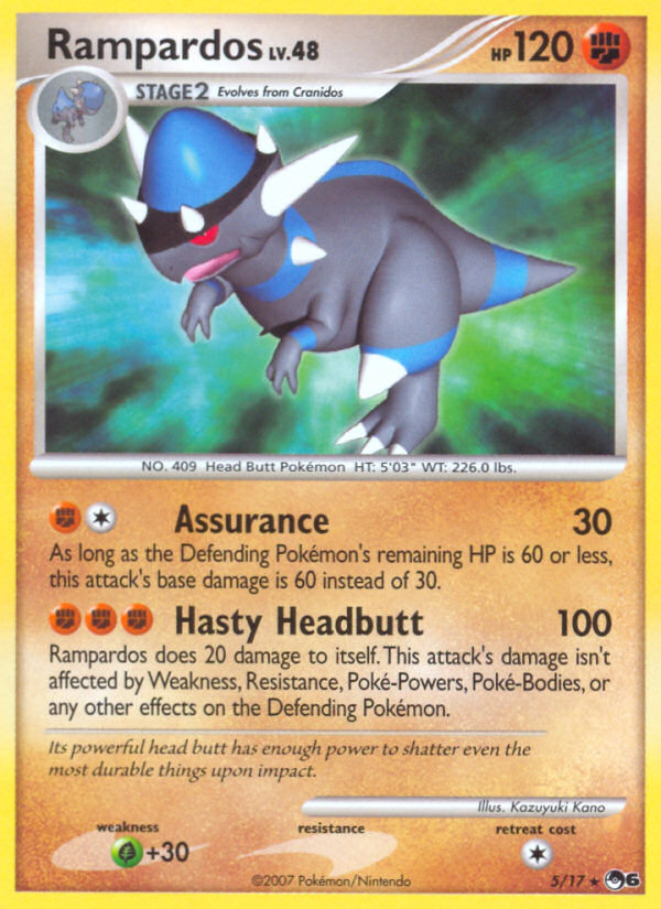 Rampardos (5/17) [POP Series 6] | Odin's Place