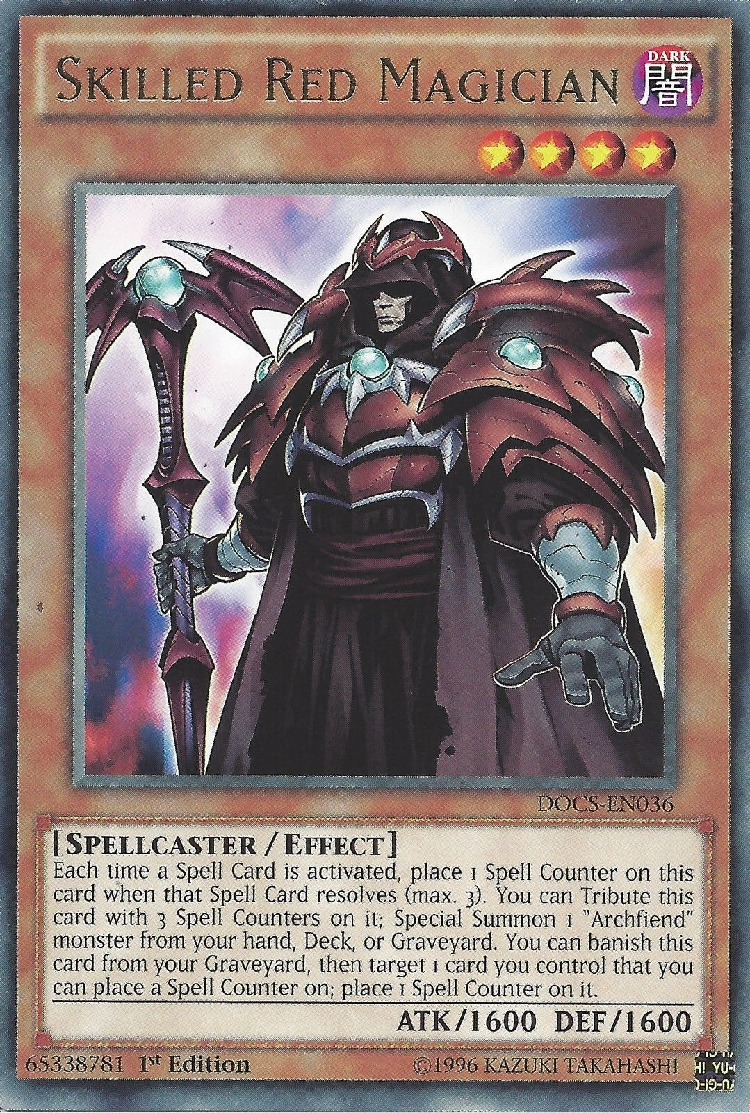 Skilled Red Magician [DOCS-EN036] Rare | Odin's Place