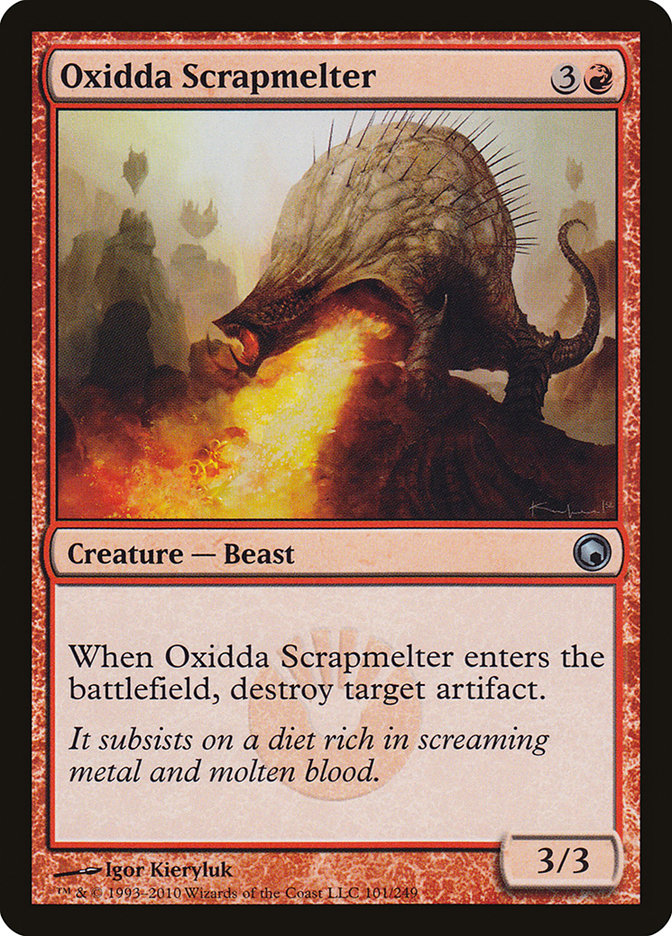 Oxidda Scrapmelter (101) [Scars of Mirrodin] | Odin's Place