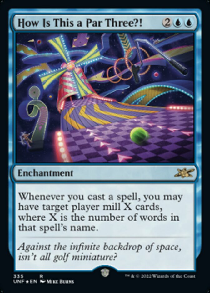How Is This a Par Three?! (Galaxy Foil) [Unfinity] | Odin's Place