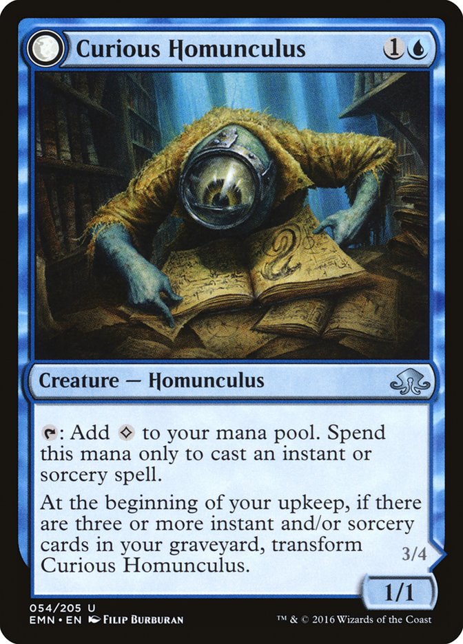 Curious Homunculus // Voracious Reader [Eldritch Moon] | Odin's Place