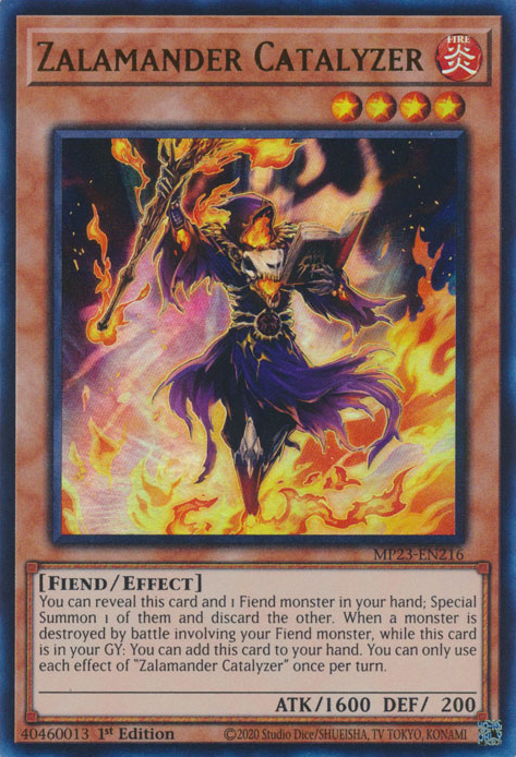 Zalamander Catalyzer [MP23-EN216] Ultra Rare | Odin's Place