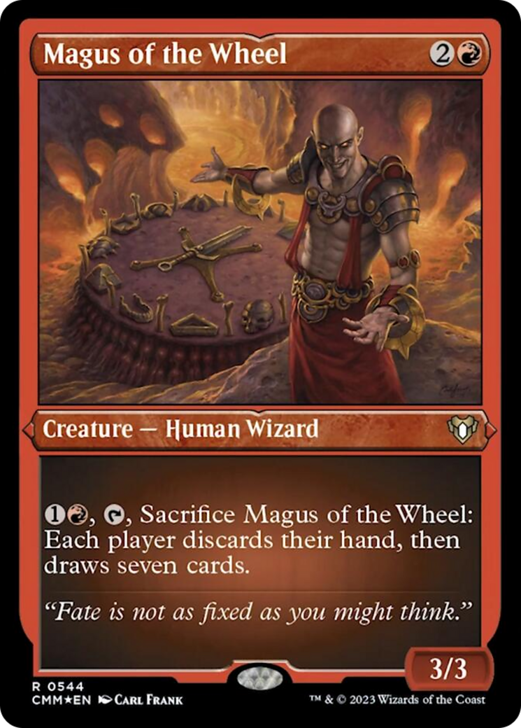 Magus of the Wheel (Foil Etched) [Commander Masters] | Odin's Place