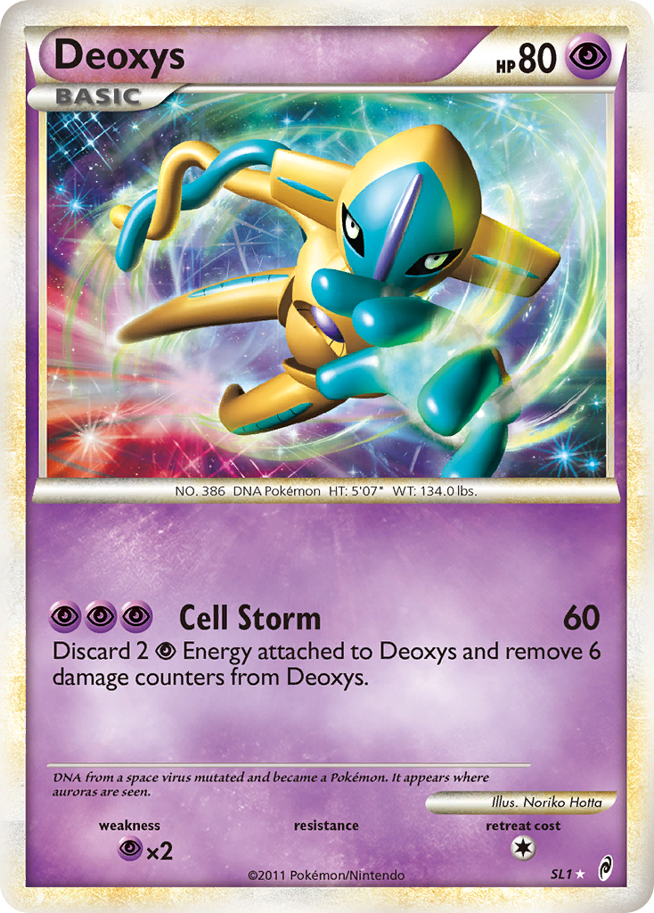 Deoxys (SL1) [HeartGold & SoulSilver: Call of Legends] | Odin's Place