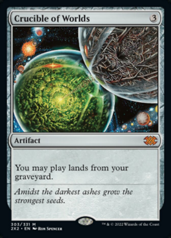 Crucible of Worlds [Double Masters 2022] | Odin's Place