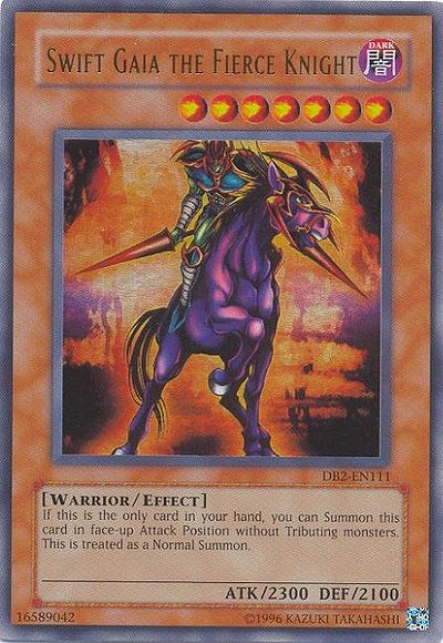 Swift Gaia the Fierce Knight [DB2-EN111] Ultra Rare | Odin's Place