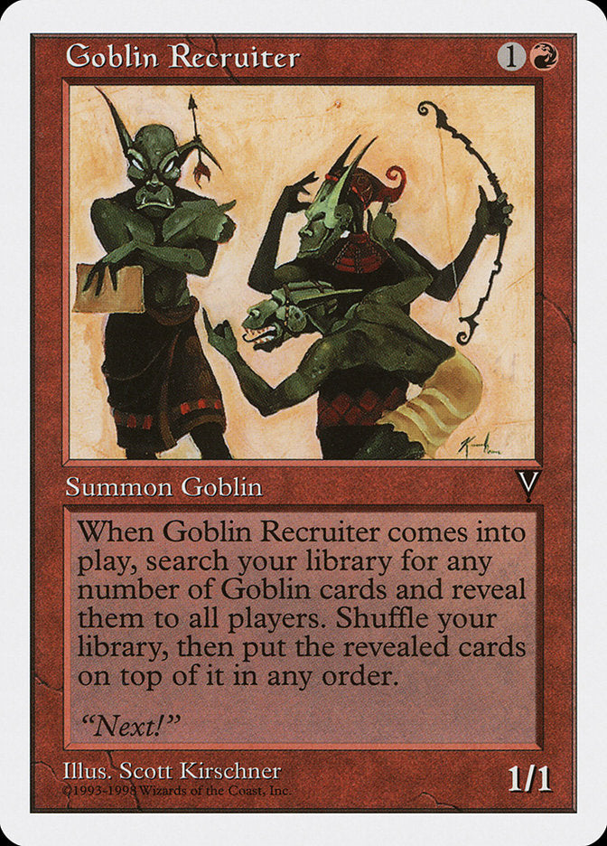 Goblin Recruiter [Anthologies] | Odin's Place