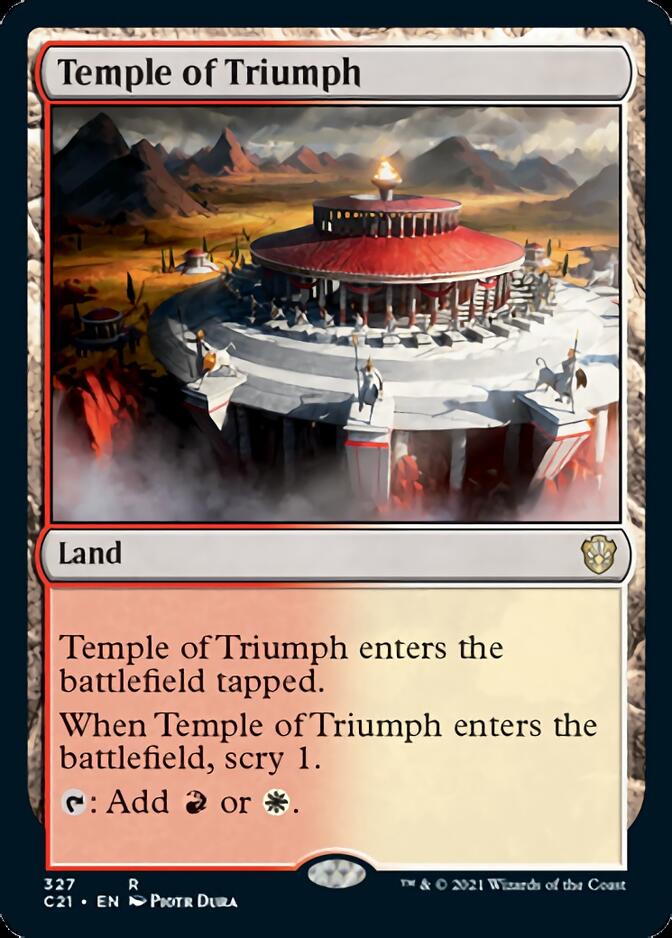 Temple of Triumph [Commander 2021] | Odin's Place