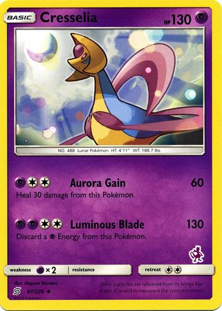 Cresselia (87/236) (Mewtwo Deck) [Battle Academy 2020] | Odin's Place
