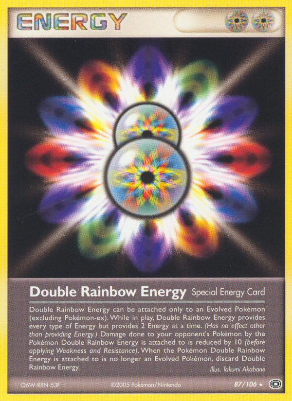 Double Rainbow Energy (87/106) [EX: Emerald] | Odin's Place
