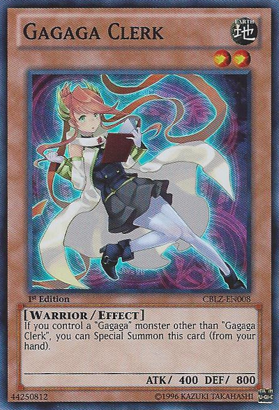 Gagaga Clerk [CBLZ-EN008] Super Rare | Odin's Place