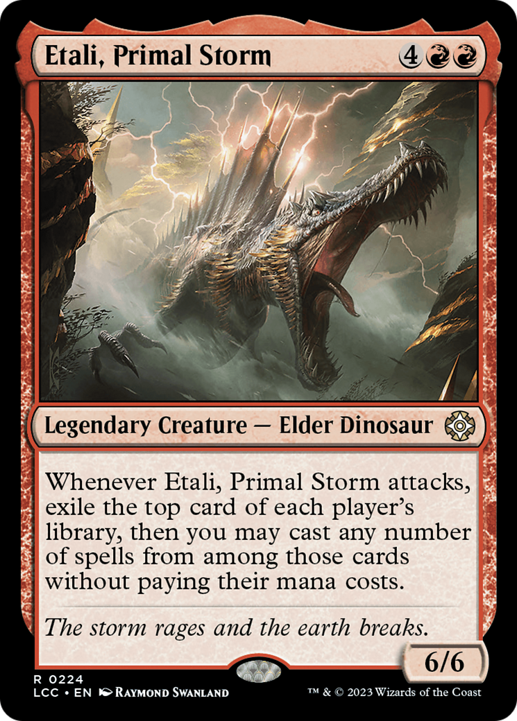 Etali, Primal Storm [The Lost Caverns of Ixalan Commander] | Odin's Place