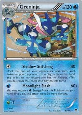 Greninja (40/122) (Ninja Blitz - Cody Walinski) [World Championships 2016] | Odin's Place