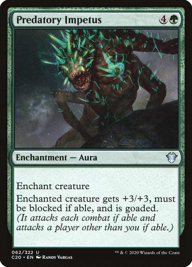 Predatory Impetus [Commander 2020] | Odin's Place