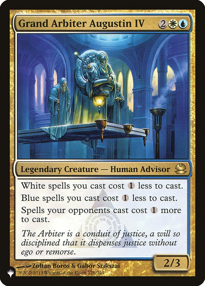 Grand Arbiter Augustin IV [The List] | Odin's Place