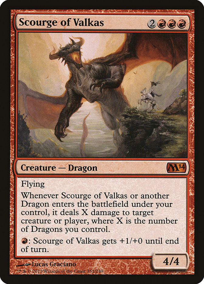 Scourge of Valkas (151) [Magic 2014] | Odin's Place