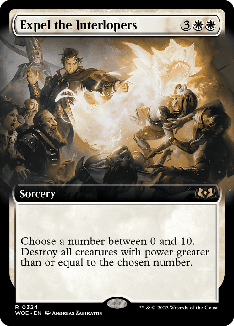 Expel the Interlopers (Extended Art) [Wilds of Eldraine] | Odin's Place