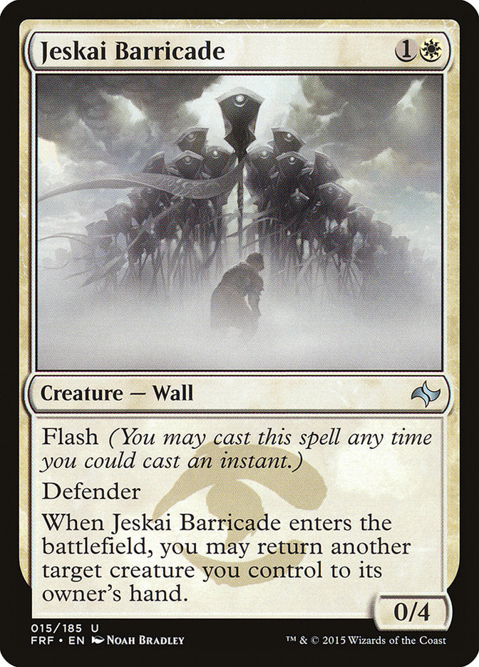 Jeskai Barricade (15) [Fate Reforged] | Odin's Place