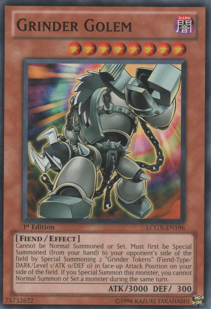 Grinder Golem [LCGX-EN196] Common | Odin's Place