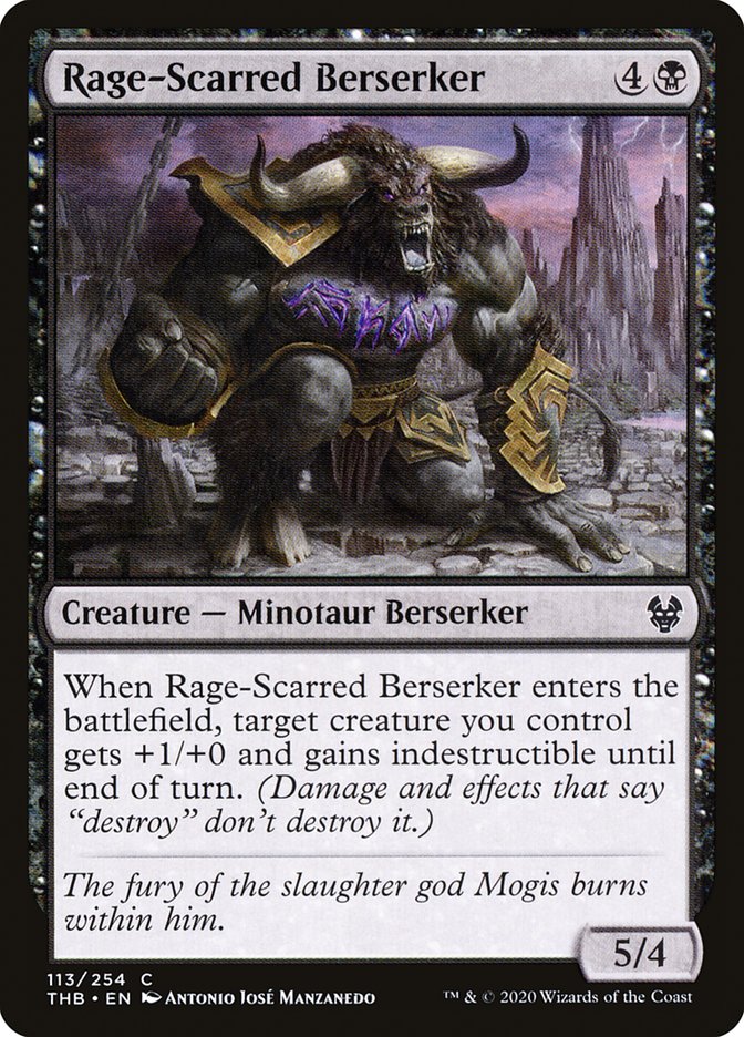 Rage-Scarred Berserker [Theros Beyond Death] | Odin's Place