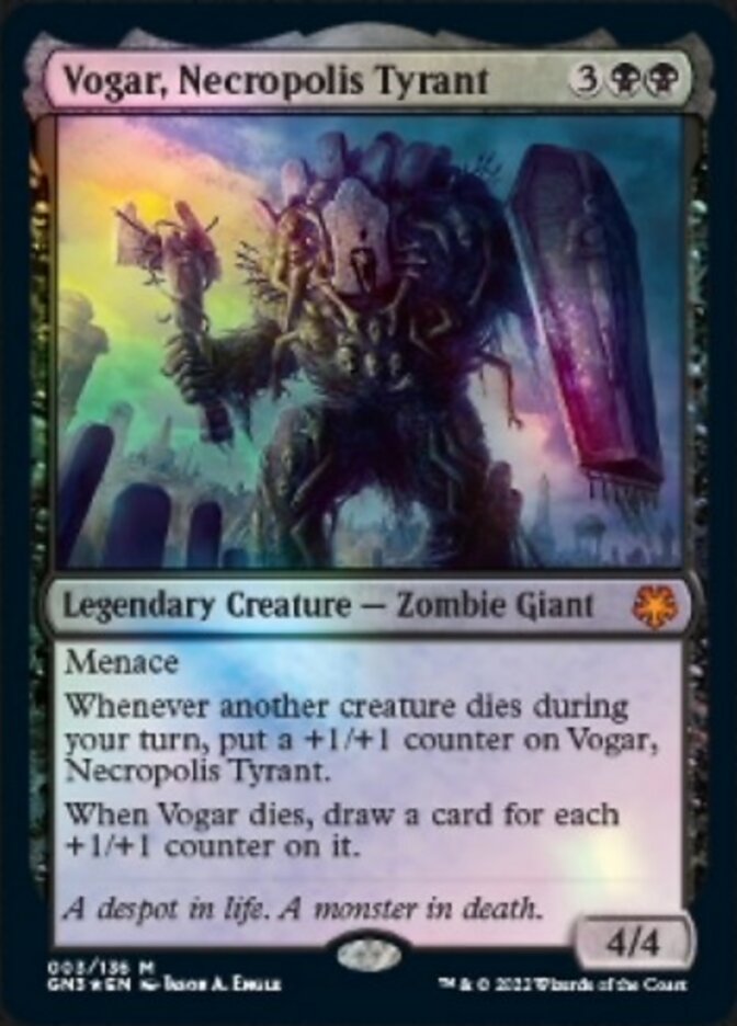 Vogar, Necropolis Tyrant [Game Night: Free-for-All] | Odin's Place