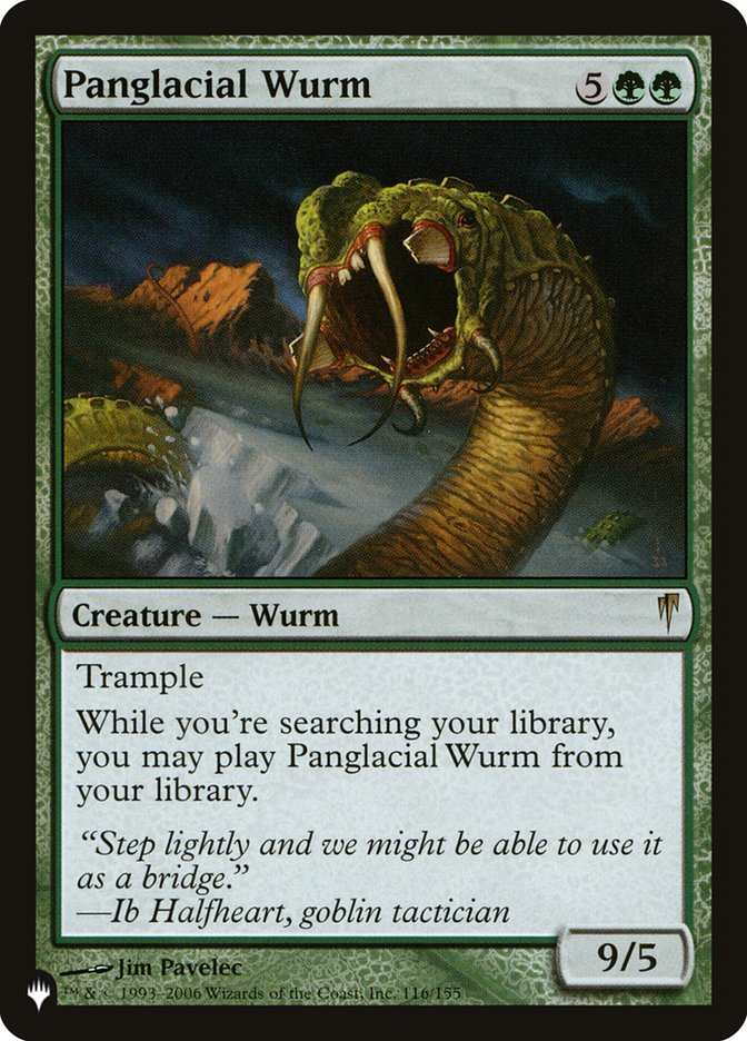 Panglacial Wurm [The List] | Odin's Place