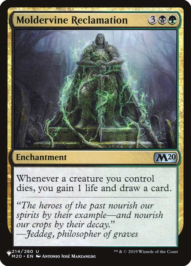 Moldervine Reclamation [The List] | Odin's Place