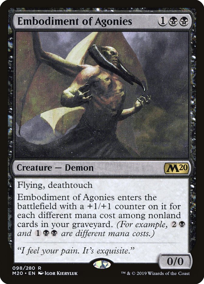 Embodiment of Agonies [Core Set 2020] | Odin's Place
