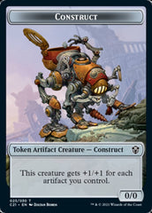 Copy // Construct (030) Double-Sided Token [Commander 2021 Tokens] | Odin's Place