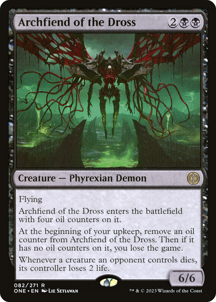 Archfiend of the Dross [Phyrexia: All Will Be One] | Odin's Place