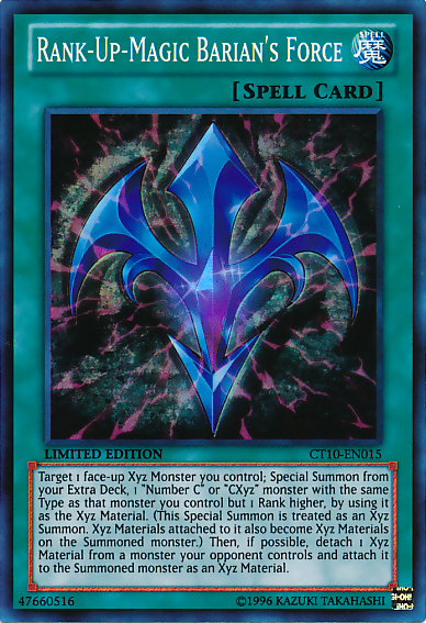 Rank-Up-Magic Barian's Force [CT10-EN015] Super Rare | Odin's Place