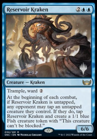 Reservoir Kraken (Promo Pack) [Streets of New Capenna Promos] | Odin's Place