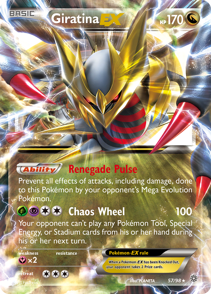 Giratina EX (57/98) [XY: Ancient Origins] | Odin's Place