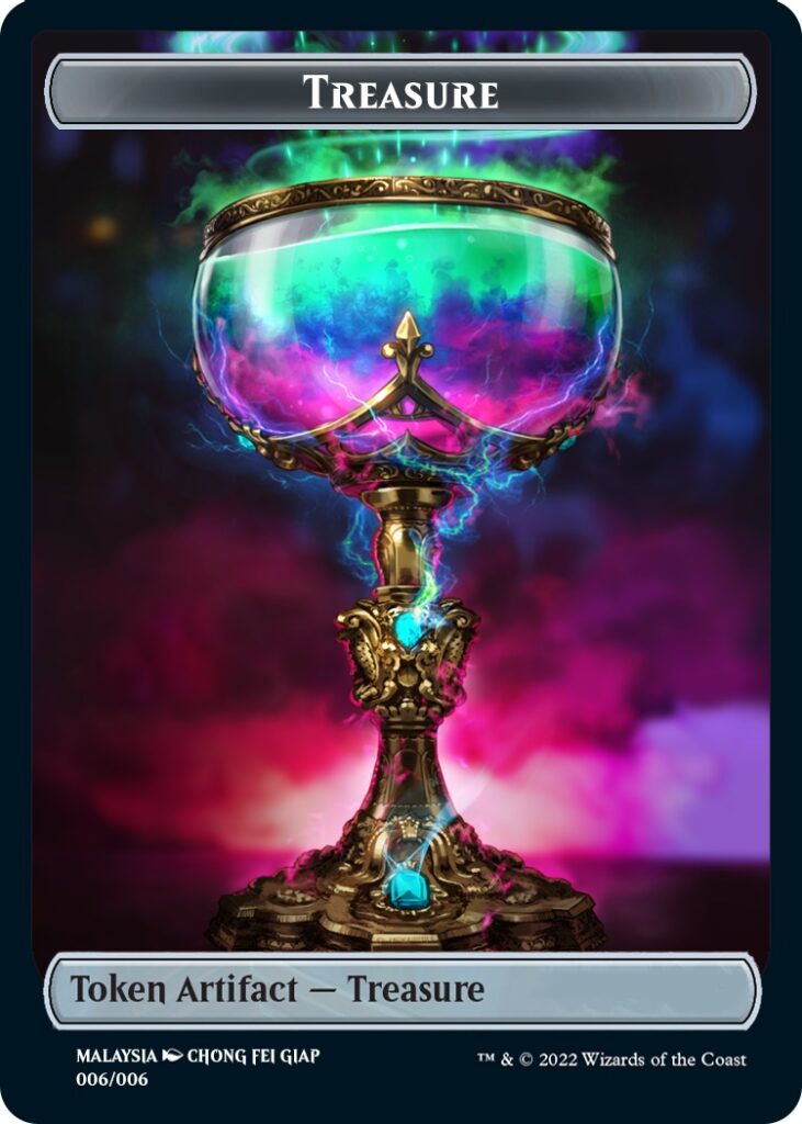 Treasure Token (006) (Southeast Asia Artists) [Streets of New Capenna Tokens] | Odin's Place